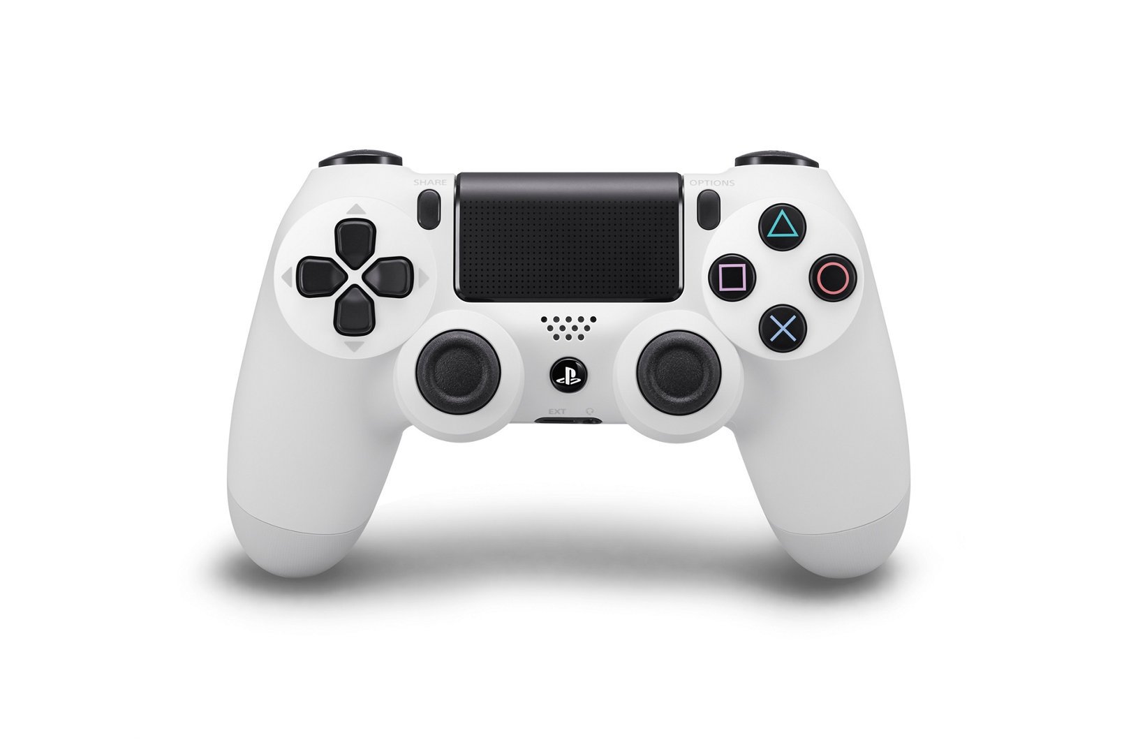 Sony DualShock 4 PlayStation 4 Controller - White - Video Game Accessories (Game Controller, PlayStation 4, Analog/Digital, D-pad, Wired & Wireless, USB 2.0)