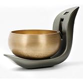 Automatic Singing Bowl &ndash; Hands-Free Sound Healing Bowl for Meditation, Yoga, Mindfulness, Energy Healing, Deep Relaxation &amp; Sleep,Auto-Striking Tibetan Singing Bowl with Resonant Tone