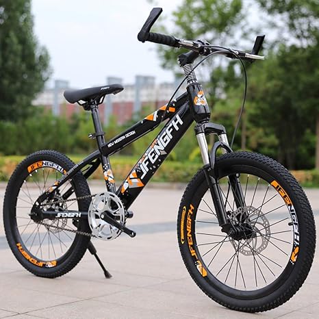 Amazon Co Jp 6 18歳のための適切なバイクインチの可変速マウンテンバイク 若い子供たちが練習に乗る 4色の学び オレンジ色 ホーム キッチン