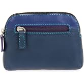mywalit Large Leather Coin Purse | 3 Card Slots | Zip Pocket &amp; Key Fob | Black Pace | Stylish &amp; Compact Accessory for Men &amp; Women | Perfect for Everyday Use