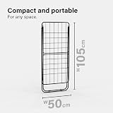 Vivo Technologies Clothes Airer Drying Rack Winged 18M Foldable 182x50x100cm view 8