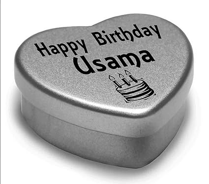 Valentine Card Design Happy Birthday Usama Card