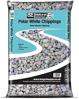 Suregreen Polar White Chippings 8–11mm 20kg Bag Garden Gravel view 3