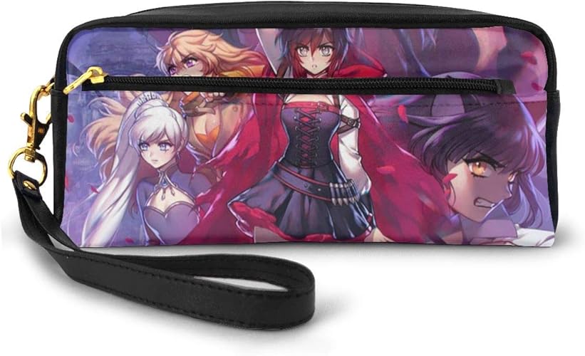 Amazon Rwby Fan ペンケース ペンポーチ かわいい 女の子 男の子 イラスト デザイン 筆箱 筆入れ 大容量 文房具 収納 ケース 小学生 中学生 高校生 おしゃれ 多機能 Pencil Case 男女兼用 ノーブランド品 シューズ バッグ