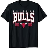 NBA Official Chicago Bulls Battle Tested T-Shirt
