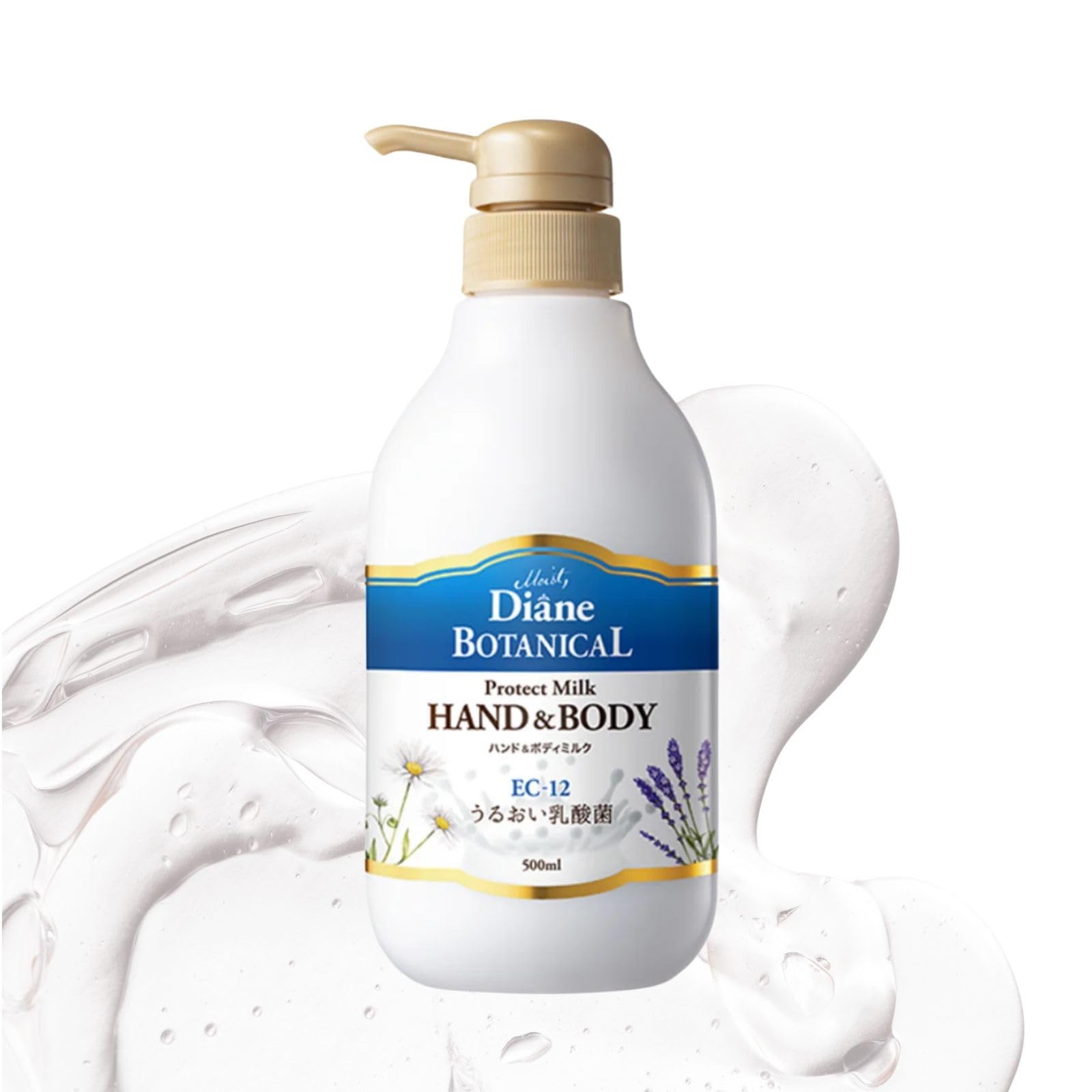 Moist Diane Botanical Protect Hand & Body Milk 500ml - Verbena & Honey