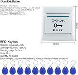 HFeng Access Control System Kit RFID Keypad 180KG Magnetic Lock Power Supply view 9