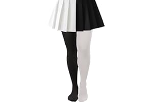 Lastclream High Waisted Tights for Women Cosplay Costume Stockings 80 Denier Semi Opaque Pantyhose Full Footed
