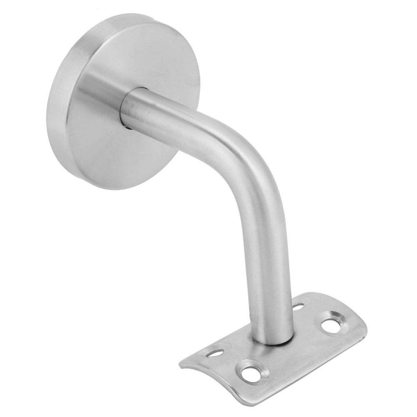 Handrail Wall Bracket Accessories, L Shape Stainless Steel Heavy Duty Wall Support Ladder Stent Stair Bracket Stairway for Wall Stairs