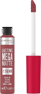 Rimmel Lasting Mega Matte Liquid Lipstick Rose & Shine 210 7.4ml