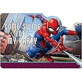 amscan Spider Hero Dream Party Invitations (8)