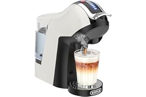 KOTLIE Hot&Cold brewing Single Serve Coffee Maker for K*eurig K*cup, Small Espresso Coffee Machine for D*olce G*usto/N*es Original/Ground Coffee/44mm ESE,Adjustable TEMP&Water Volume, 1L Water Tank