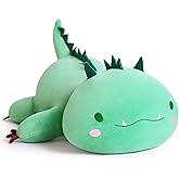 MIAOHAHA Cute Dinosaur Plush Toy Soft Stuffed Anima lPlush Pillow Kawaii Plush Hugging Toy for Kids and Girls(Dinosaur,30cm/11.8in)