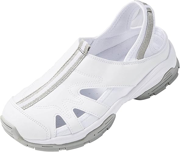 Amazon アンファミエ スポーツフィットスニーカー ナースシューズ 白 黒 ピンク 医療 ナース 看護 介護 レディース 疲れにくい 全9色 Infirmiere アンファミエ 安全 作業靴 ナースシューズ