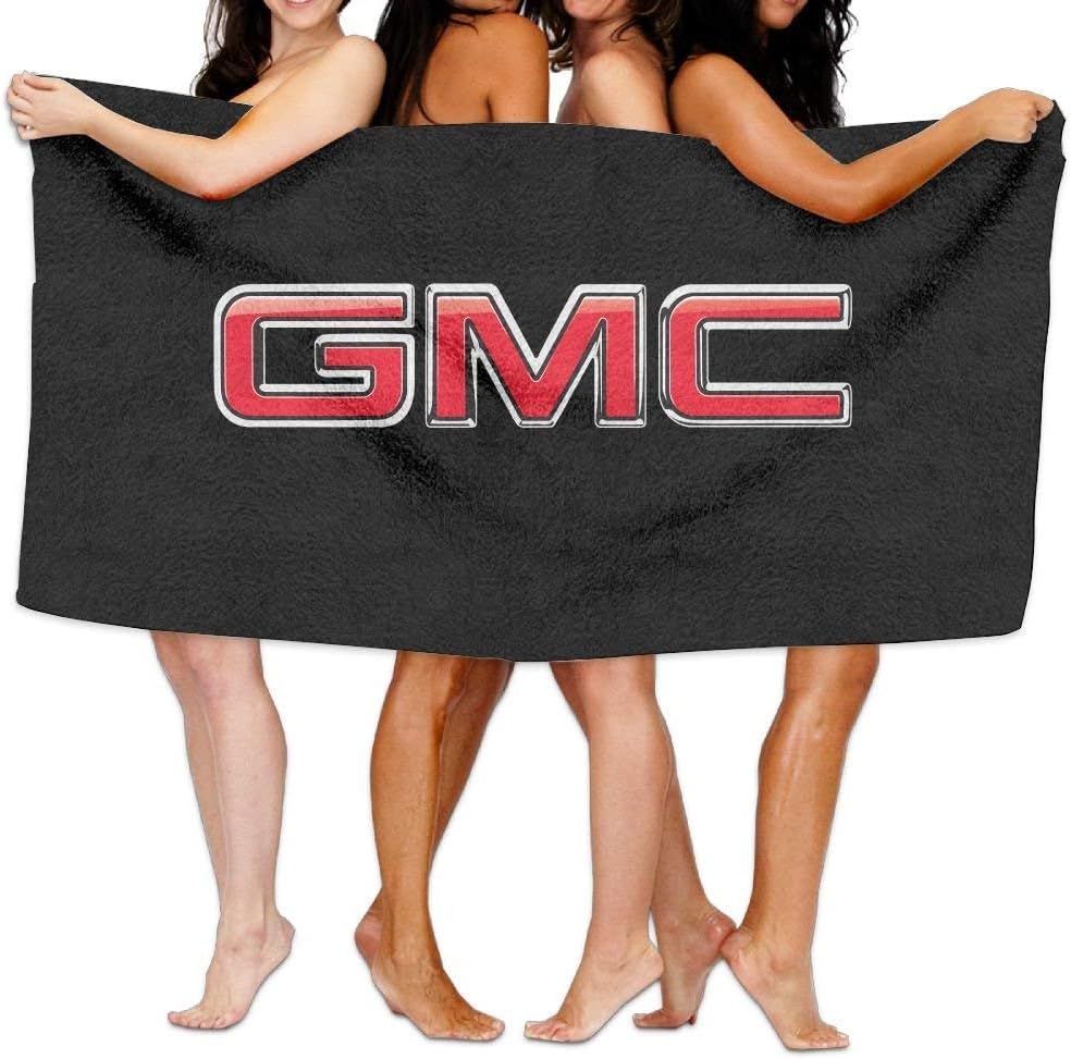 ruishandianqi Unisex GMC-logo Beach Towels Bath Towels For Teen Adults Travel Towel Washcloth 31x51 Inches