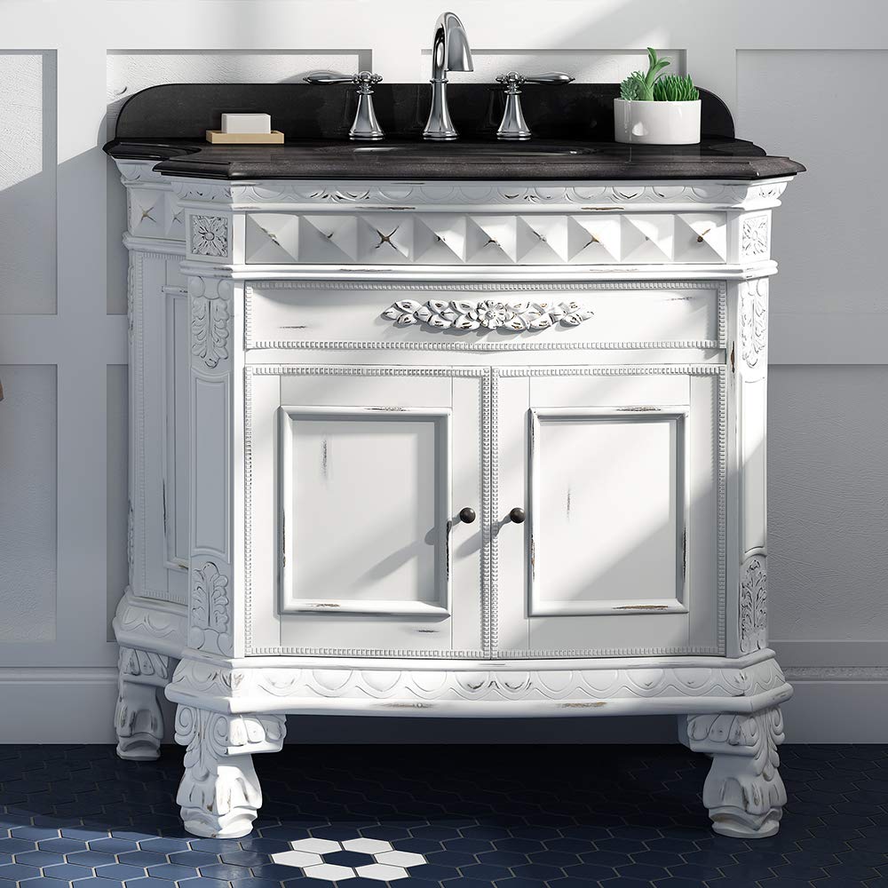 Buy Ove Decors Islay 36 in. Bathroom Vanity and Sink Combo Carved