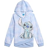 Disney Lilo & Stitch Girls French Terry Crossover Hoodie Toddler to Big Kid