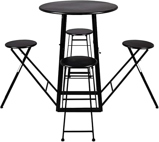 collapsible table and chairs