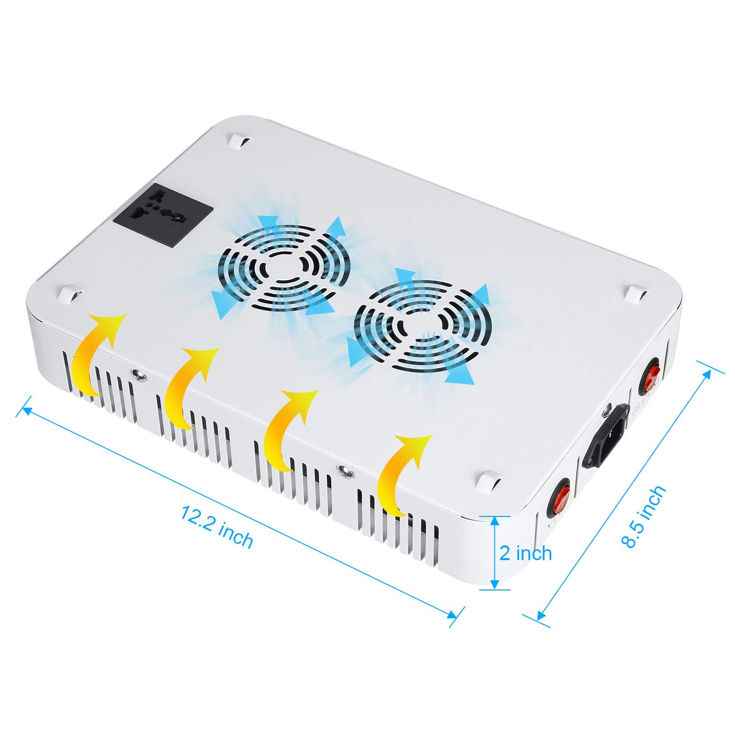 1000W LED Grow Light Full Spectrum, Plant Grow Light with Veg and Bloom Switch for Hydroponic Indoor Plants