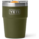YETI Rambler 16 oz Stackable Tumbler, Vacuum Insulated, Stainless Steel with MagSlider Lid