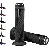 amavoler Universal Motorcycle Handlebar Grips Fits for Motorcycles with 7/8" Left Grip and 1" Right