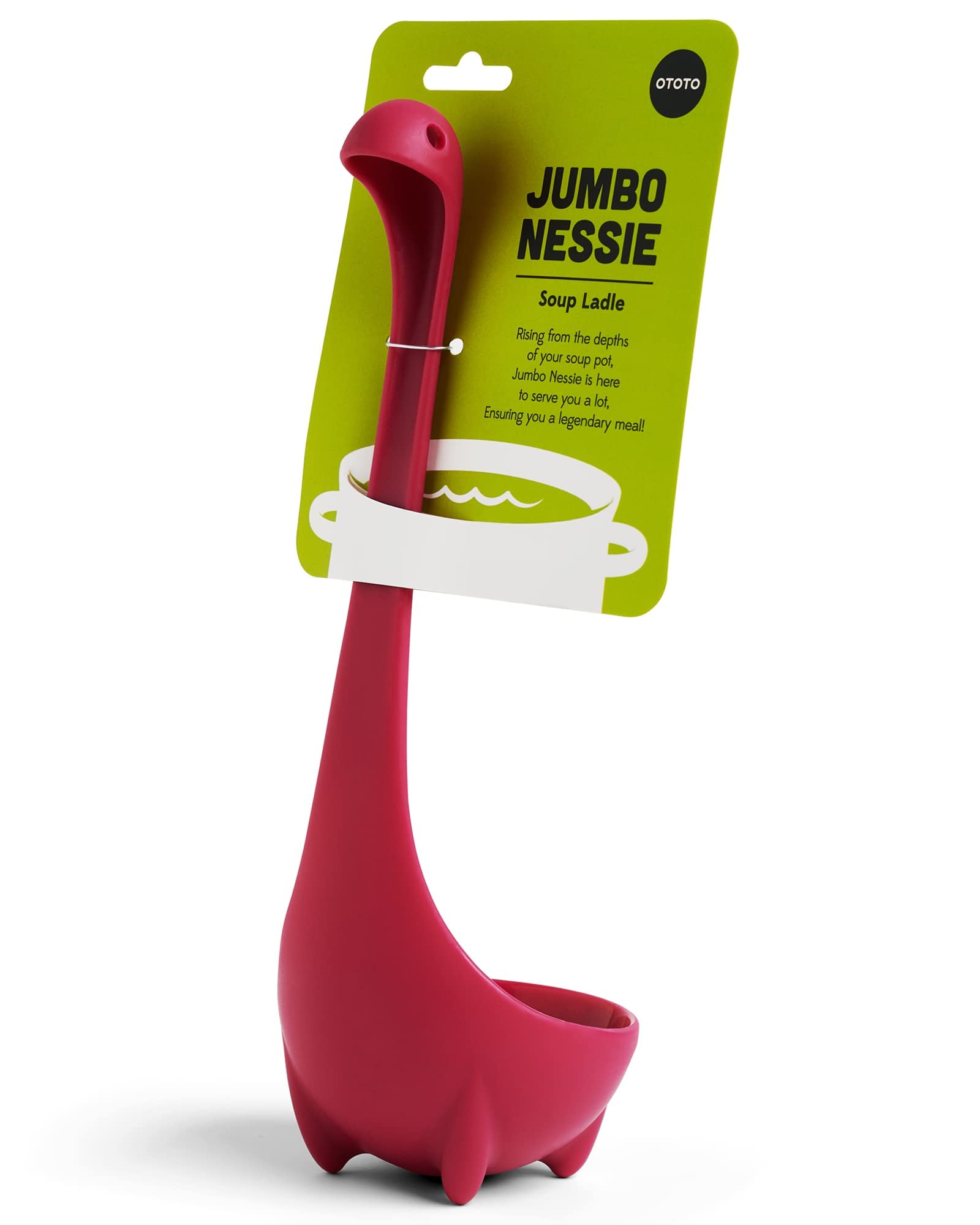 Photo 1 of OTOTO The Original Nessie Ladle - Soup Ladle, Funny Gadgets, Loch Ness design, Cooking Gifts for Mom - Cute and Practical Kitchen Utensils - Unique Gifts for Women