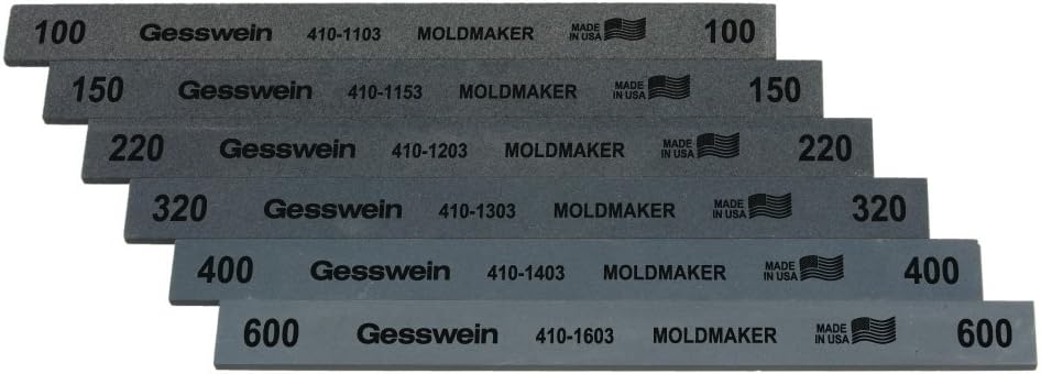 Gesswein Moldmaker All-Grit Set - 6 Piece