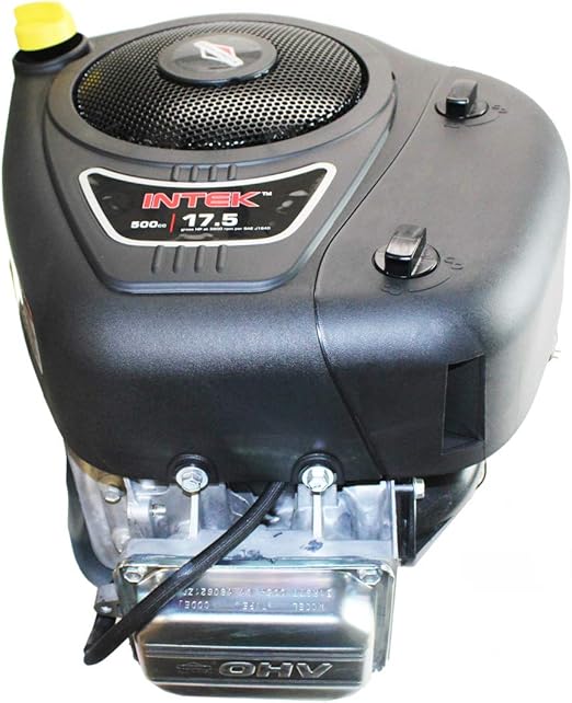 Briggs Und Stratton Vertikal 17 5 Hp 500 Cc Intek Motor 9 Amp 2 5 Cm X 3 5 81 3 Cm 31r977 0054 Amazon De Garten