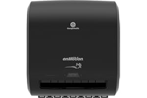 ANF BRANDS Impulse 8" 1-Roll Automated Touchless Paper Towel Dispenser Black 59498A