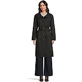 Lauren Ralph Lauren Belted Single Breasted Stand Collar Wool Coat