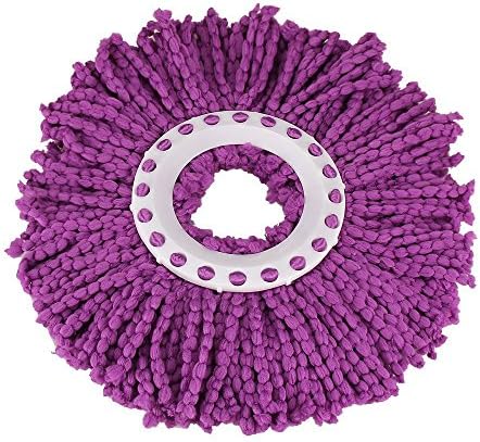 IU Desert Rose Replacement 360 Rotating Spinning Floor Mop Head (Purple)