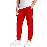 Reebok Boys Sweatpants - Soft Performance Fleece Boys Joggers Athletic Pants with Elastic Waist & Pockets (Sizes Run Small)