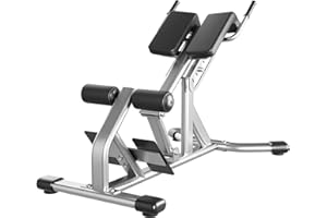 BOKAWENLUO Roman Chair,Hyperextension Bench for Waist, Gym Back Extension Machine – Heavy-Duty 300 kg (660 lbs) Weight Capacity