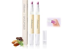 45° Ceramic Cuticle Oil Pusher Pen Dual-action Cuticle Oil Pen Gently Exfoliates and Nourishes Nails Suitable for Hangnails, 