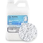 Dry &amp; Dry Moisture Absorbers Refill Beads (4 LBS) - Dehumidifiers for Home Dehumidifier for Basement Dehumidifiers for Bedroom Small Dehumidifiers Dehumidifiers Moisture Absorbers