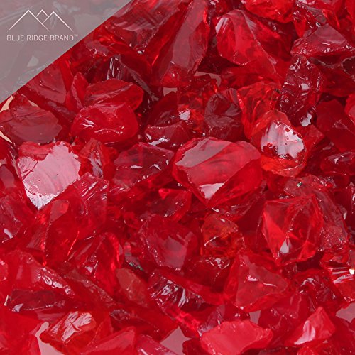 Blue Ridge Brand Orange Fire Glass 3 Pound Professional Grade