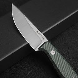 JEABROTHER 14C28N steel fixed blade knife with