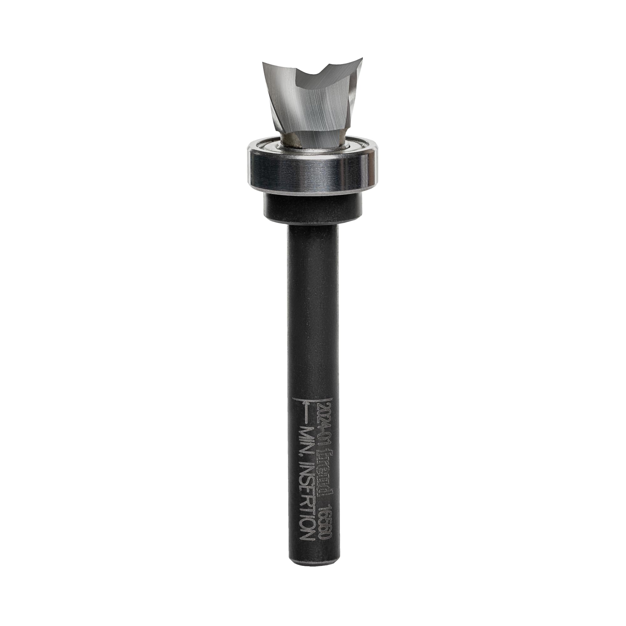 Freud Mortising Bit with Perma-Shield Coating for Ultra-Clean Hinge Mortises or Perfect Grooves and Dadoes - 2 Cutters, 24000 RPM, 5/16" Height, 1/2" Dia., 1/4" Shank - 16-560 โ image 1