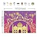Allenjoy 7x5ft Ramadan Arabian Nights Moroccan Party Photography Backdrop Magic Genie Gold Palace Happy Birthday Sweet 16 Background Indian Bollywood Portrait Newborn Baby Shower Decors Photo Booth