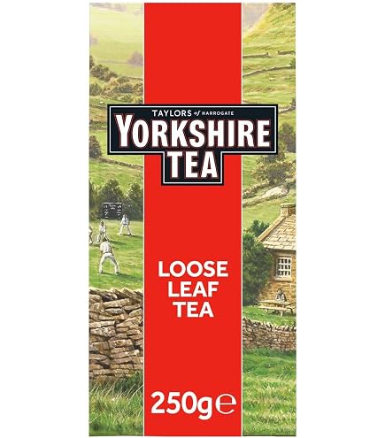 Amazon.com: Yorkshire Tea, Red, Black Loose Leaf Tea, 8.8 oz (Pack