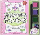 Klutz Fingerprint Fabulous: Create Sweet and Sparkly Thumbprint Art Craft Kit