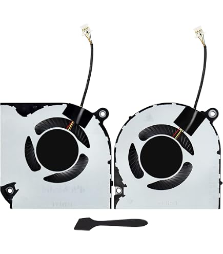 DBTLAP Ventilateur de refroidissement pour ordinateur portable Asus G71 G71G G71GX G71G-Q1 G71G-X1 G71G-A2 N70 N90 M70 F70SL F90SV G71V C72GX G72G Series B0705 HA-WK08
