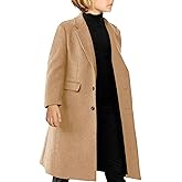 Haloumoning Boys Casual Trench Coat Kids Winter Notch Lapel Long Jacket Single Breasted Pea Coat with Pockets 4-14Y