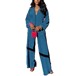 kaimimei Casual 2 Piece Outfit for Women - Linen