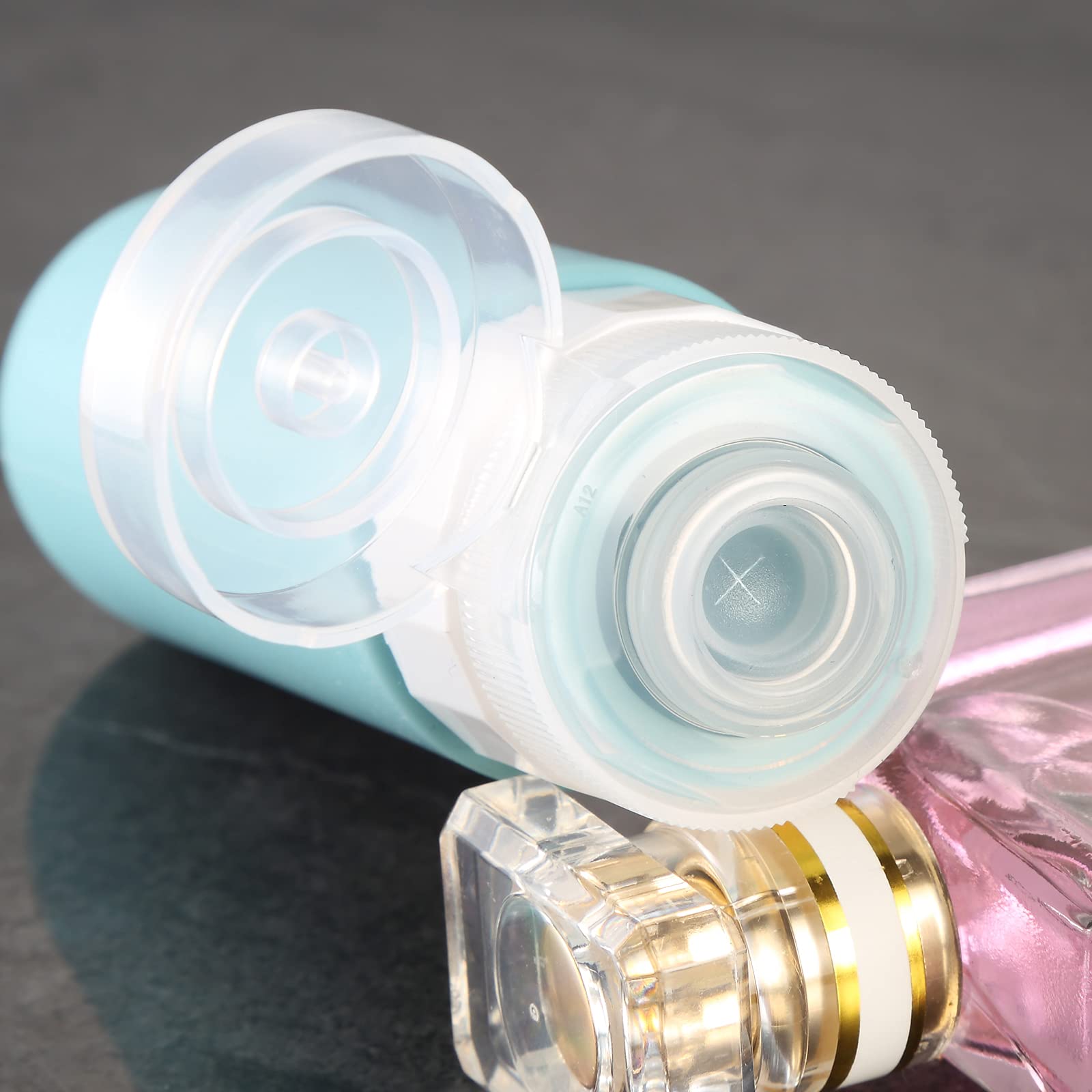 Gemice Travel Bottles for Toiletries, Tsa Approved, Travel Size Containers, BPA Free Leak Proof Tubs Refillable Liquid Accessories for Cometic Shampoo and Lotion Soap