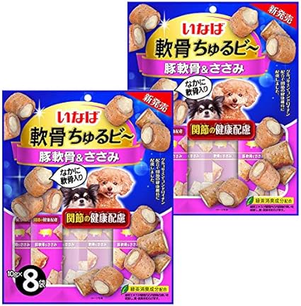Amazon いなばペットフード 犬用おやつ 軟骨ちゅるビ 豚軟骨 ささみ 10g 8袋 2個 まとめ買い ビスケット クッキー スナック 通販 Amazon いなばペットフード 犬用おやつ 軟骨ちゅるビ 豚軟骨 ささみ 10g 8袋 2個 まとめ買い ビスケット クッキー スナック 通販