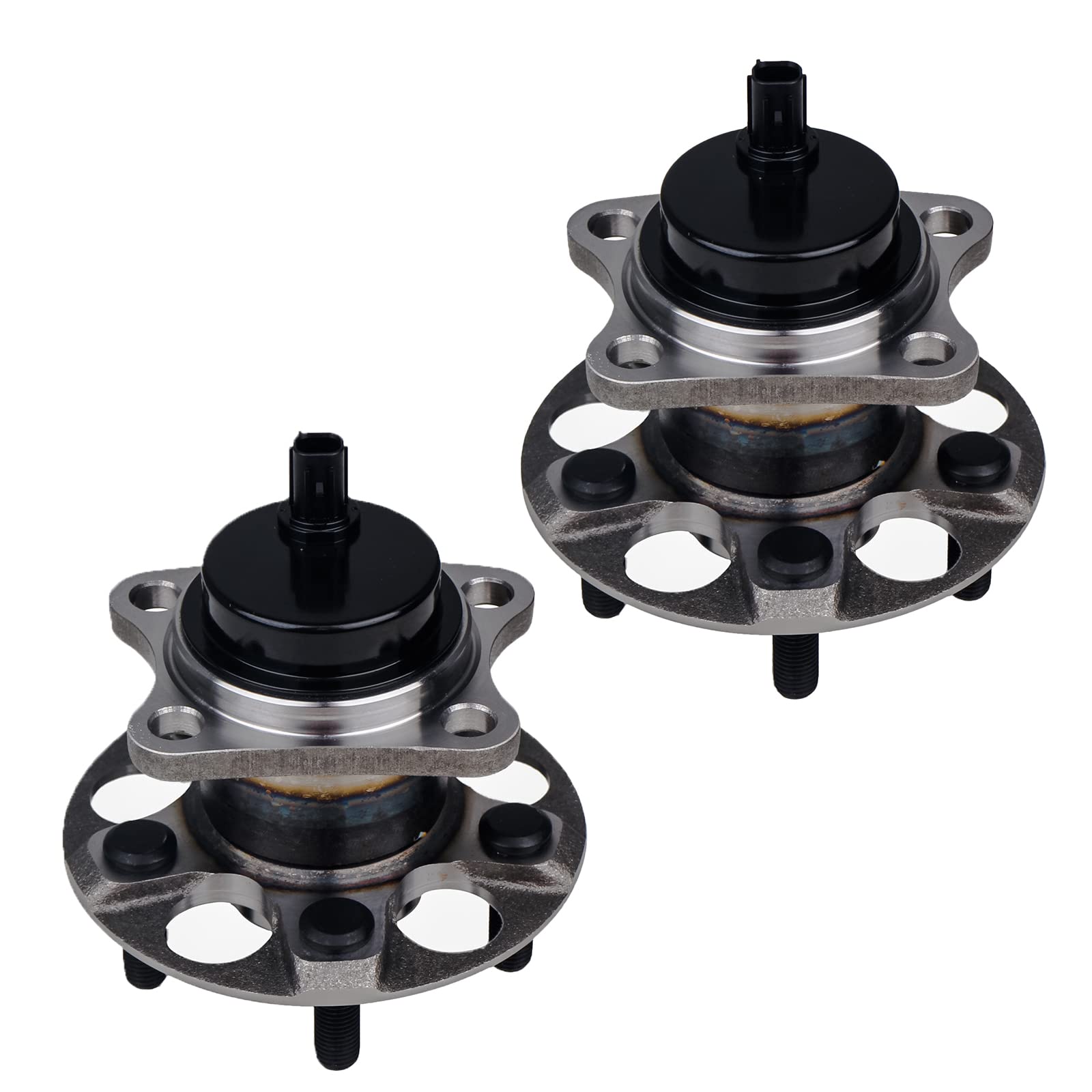 Photo 1 of Autoround 512505 Rear Wheel Bearing and Hub Assembly Compatible with 2010-2015 Toyota Prius, 2012-2015 Prius Plug-in, 5-Lug w/ABS, Set of 2