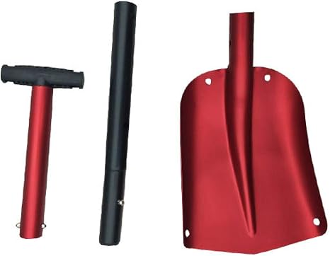 Amazon Co Jp スコップ 雪かき 折りたたみ 軽量 シャベル 雪 ショベル 除雪 アルミ スノースコップ 長さ調整可能 最長 cm 泥取り 災害対策 車用雪かきスコップ 専用収納バッグ付き 赤 ホーム キッチン