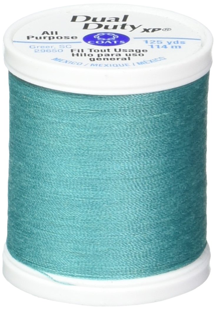 Photo 1 of Coats Dual Duty XP General Purpose Thread 125yd, Bright Aqua