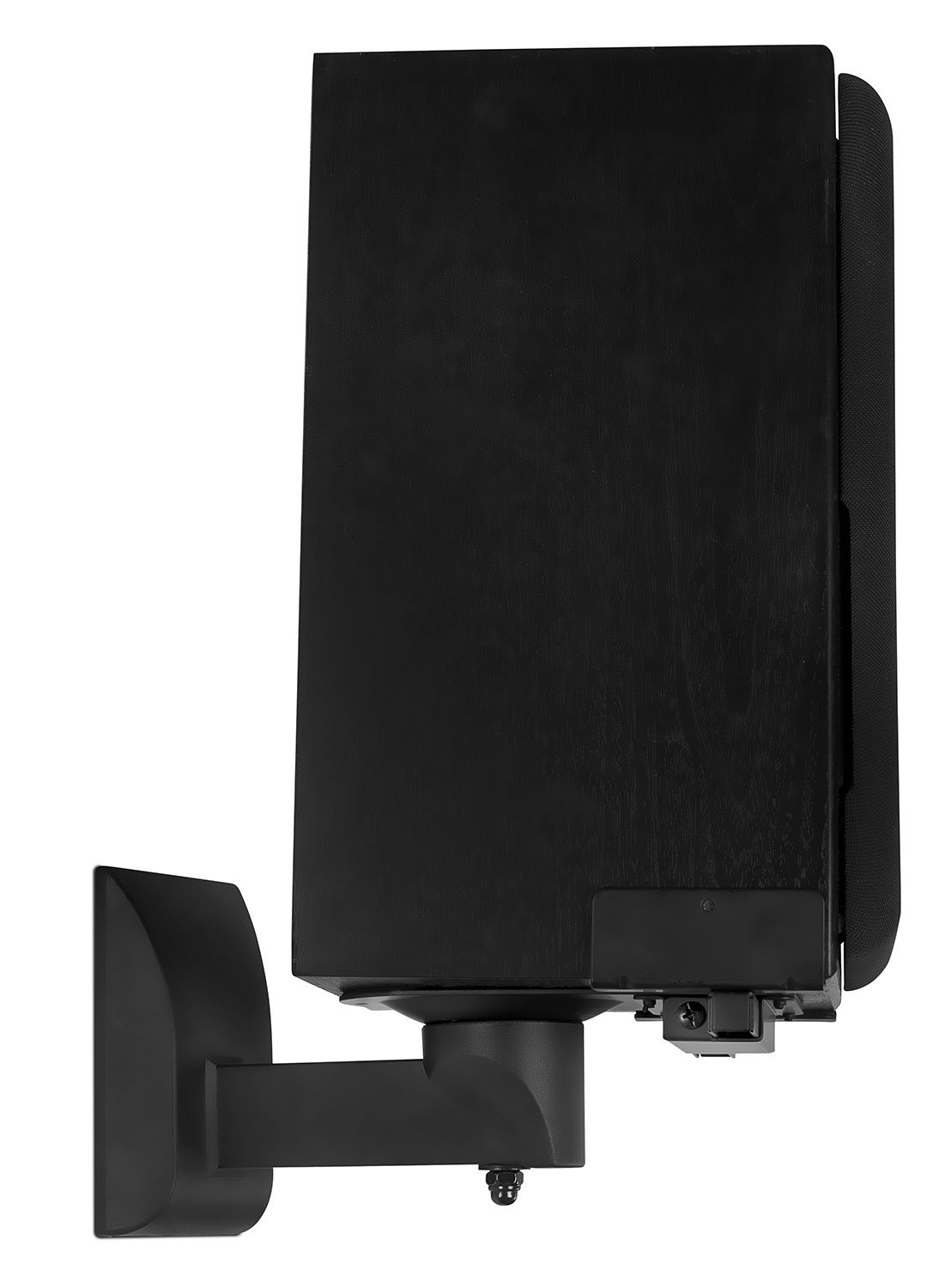 MountIt! Speaker Wall Mounts, Pair of Universal Side Clamping Bookshelf Speaker Mounting